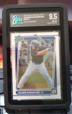 2021 Panini Donruss  -  Jasson dominguez  - Rookie Card Rare Edition 9.5 # RP 11