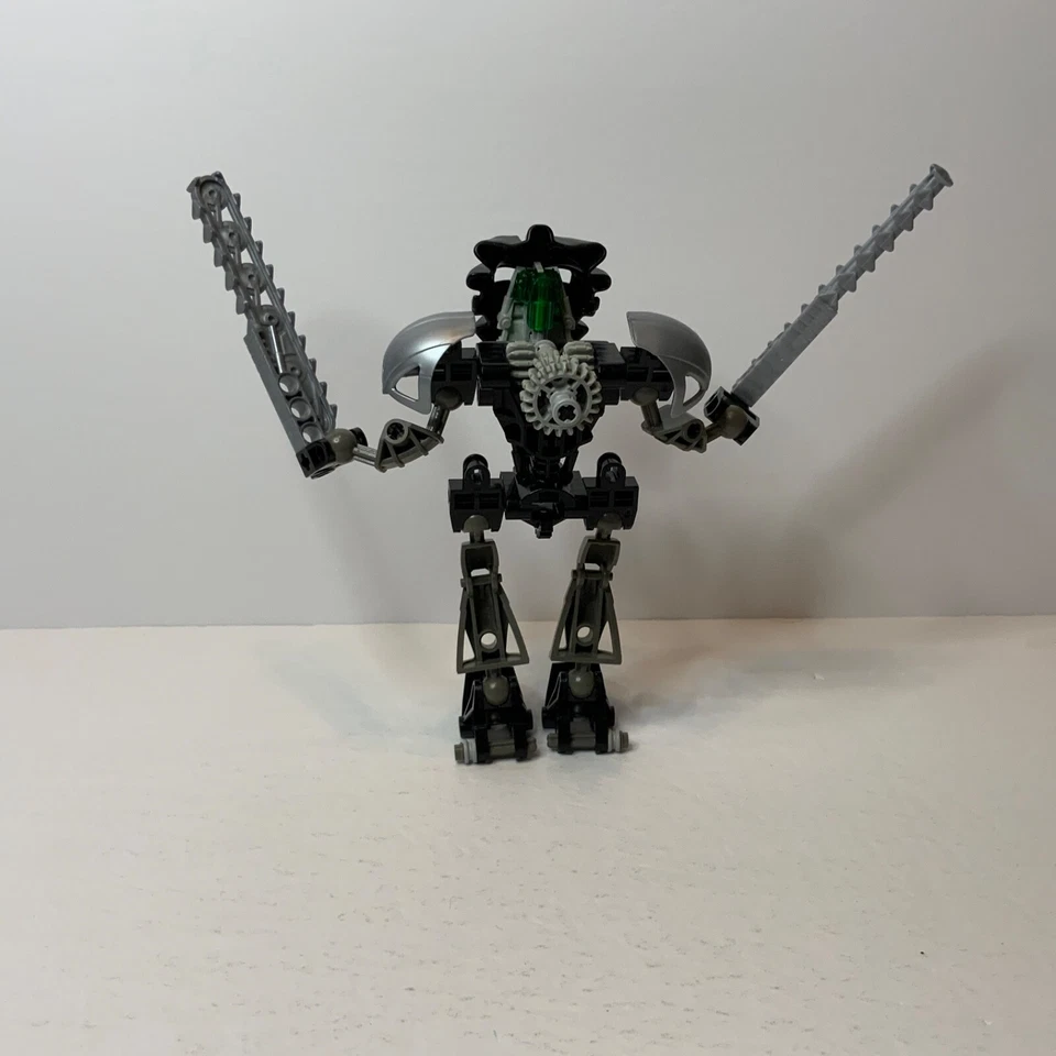 LEGO Bionicle Toa Nuva Onua Nuva 8566 Complete w/Instructions - Image 4 of 4