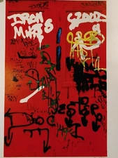 Jon Naar Serigraph  Print "Red Doc" Faith of Graffiti 20" x 30" Signed Numbered