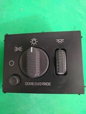 99-02 CHEVROLET SILVERADO HEADLIGHT LAMP DIMMER LIGHT SWITCH # 15755595 OEM