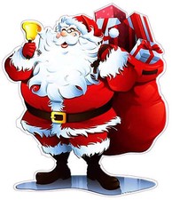 Santa Claus Window and Wall Decor Decal