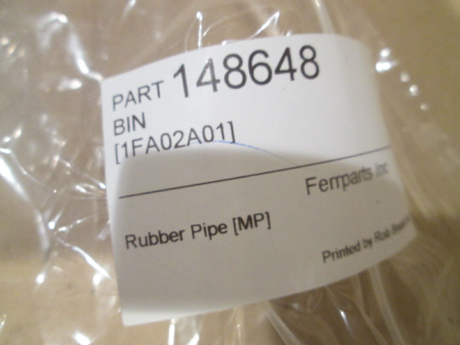 Ferrari 512 Rubber Pipe For Cooling System P/N 148648