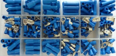 1 Set 300 Kabelschuhe Sortiment m. Box f. Kabel 1,5² -2,5 mm² teil voll Isoliert