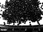 600 Preciosa Czech Glass Fire Polished Round Beads 3mm Jet black, faceted