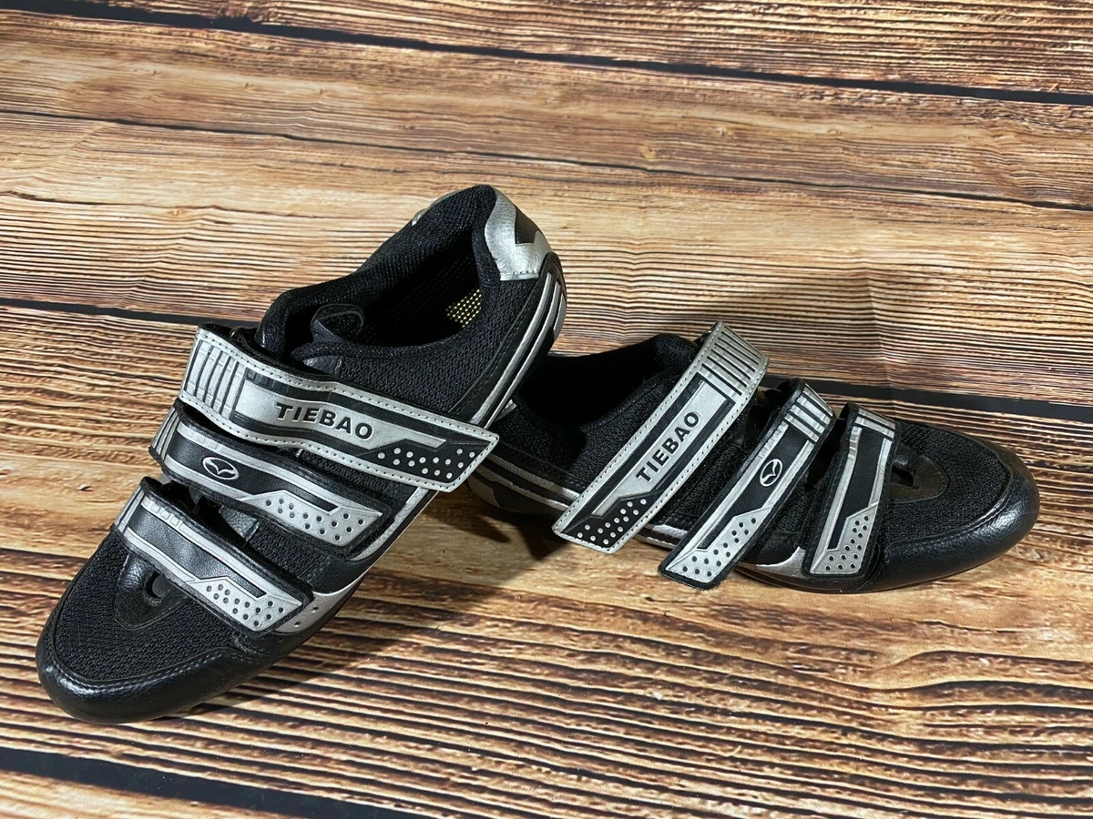 TIEBAO Road Cycling Shoes Biking Boots 3 Bolts Size EU44 US11