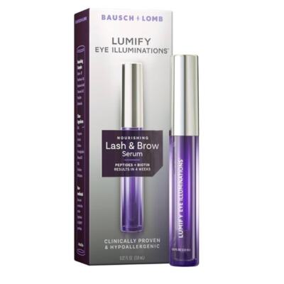 Bausch And Lomb Eyebrow Serum And Eyelash Serum