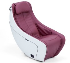 Synca CirC Premium Compact Massage Chair with Heat in Bordeaux Red
