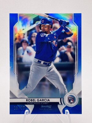 Robel Garcia 2020 Bowman Sterling #BSR-99 BLUE REFRACTOR ROOKIE RC 06/25