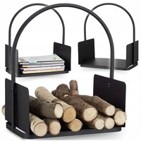 KaminholzstäNder Aus Stahl Kaminholzregal Brennholzregal Pulverbeschichtet Loft