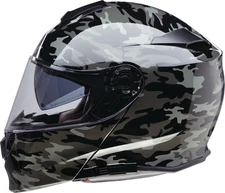 Z1R Solaris 2.0 Camo Modular Helmet XL Stealth/Black/Gray 0100-2611
