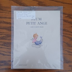 Plum Petit Ange 6 Vintage Prints by Josette Boland French Childrens Illustrator