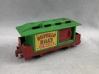 Corgi Buffalo Bill’s Circus Train Car Vintage Railroad Toy Loose