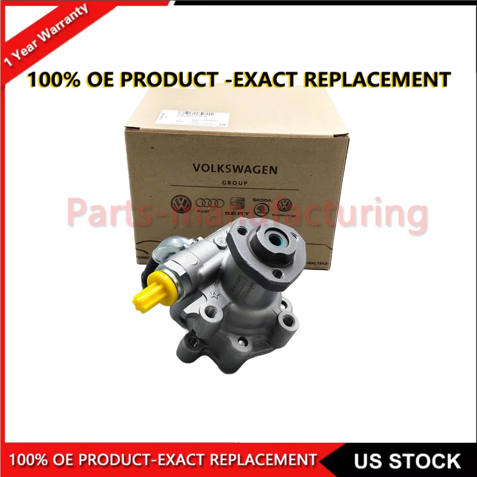 Power Steering Pump for Volkswagen Beetle 1998-05 Jetta Golf Derby Seat Cordoba Foto 4 de 4