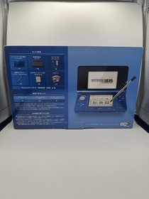 *US SELLER* Nintendo 3DS System in box -dark blue Region USA, Charger Tested