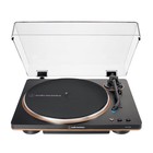 Audio-Technica - AT-LP70X-BZ Fully Automatic Belt-Drive Turntable - Black/bronze