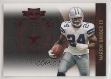 2010 Panini Plates & Patches 374/499 Marion Barber Jr Marion Barber III #26 1s8