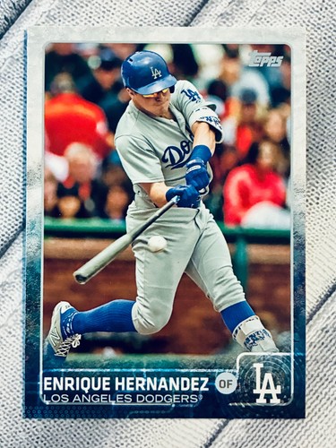 Enrique Hernandez #US117 2015 Topps Update card