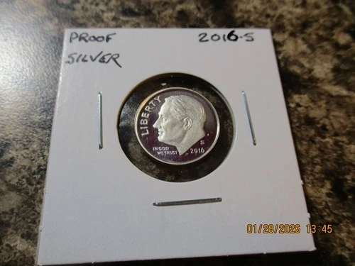 2016-S PROOF ROOSEVELT DIME SILVER      MM