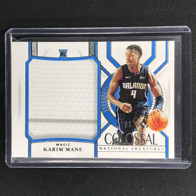 2020-21 National Treasures Karim Mane Colossal Rookie Materials Jersey 65/99