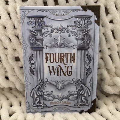 SIGNED by Rebecca Yarros (full name!) Fourth Wing Bookish Box Edition With Art