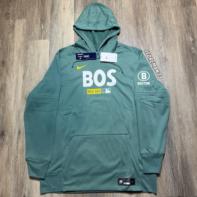 #ad Nike Boston Red Sox Green Monster City Connect Hoodie 2026 Authentic Therma Fit $148.95