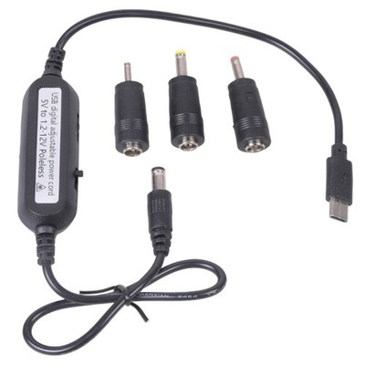 5V USB C to 1.2V 3V 4.5V 6V 9V 12V voltages Step Up Converters Cable Power