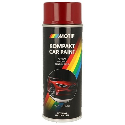 Motip 41300 Red Acrylic Car Spray Paint 400ml Triumph VW Fiat Nissan Volvo Peug