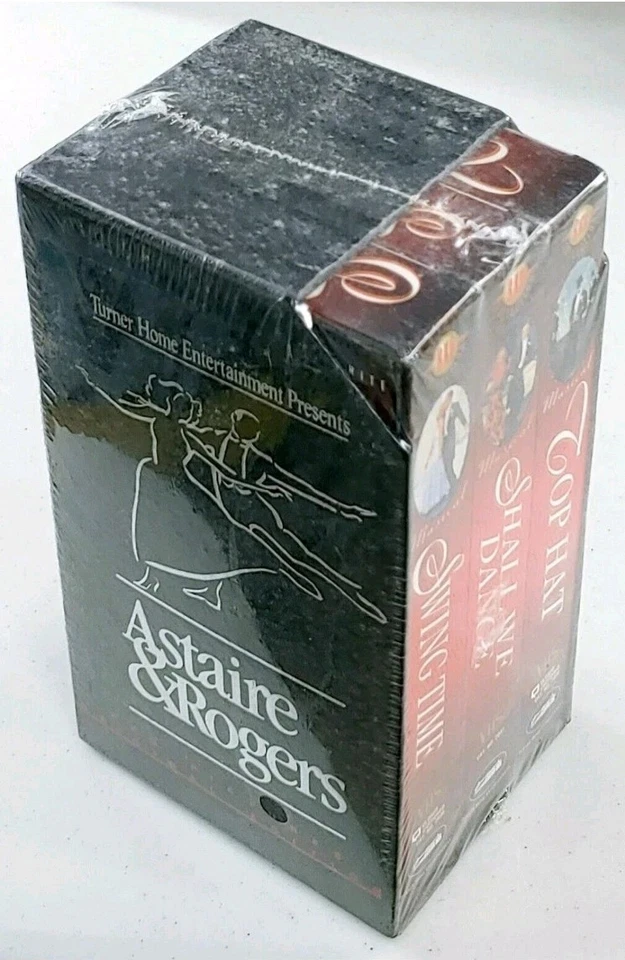 ASTAIRE & ROGERS Musical VHS 3 Movie Box Set Swing Time Shall We Dance /Top Hat - Image 2 of 4