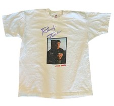 Camiseta Randy Travis 100 % algodón vintage talla XL