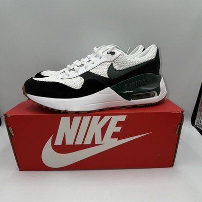 Nike Air Max SYSTM GS Unisex Kids Sneakers White Black Green US 5Y DQ0284-115