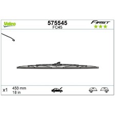 Valeo Scheibenwischer hinten | 23488954