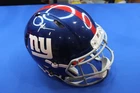 Malik Nabers Autographed NY Giants Riddell Full Size NFL Helmet FANATICS COA NEW