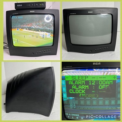 RCA XL 100 E13209BC 13'' CRT Television Retro Gaming TV Portable Tested No Remote