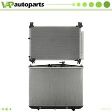 For 2014-2016 Toyota Highlander Aluminium Radiator & Condenser Cooling Assembly
