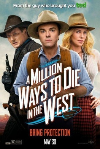 A Million Ways to Die in the West Blu-ray  [Region B] [Blu-ray] - DVD - New