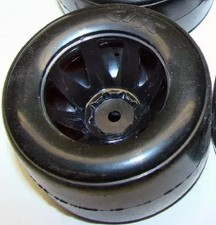 Cln23201 Crc Rt-1 Rear Only Rubber Tires Mounted On Crc Gtr Wheels 2 100 P...