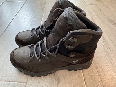 New Hanwag Men's 11 Banks LL Brown Mountain Hiking Boots Vibram NEVER WORN $320