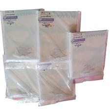 Lot 5 Hallmark Birth Announcements baby boy 8 cards envelopes vintage NOS