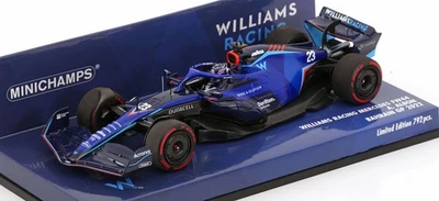 1:43 Minichamps Williams Mercedes FW44 GP Bahrein Albon 2022