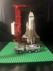 Vintage Lego Town Set 1682 Space Shuttle Launch - Missing Pieces - 90% Complete