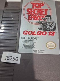 2 videogiochi retro Nintendo NES Golgo 13, richiamo totale 26290 wt11