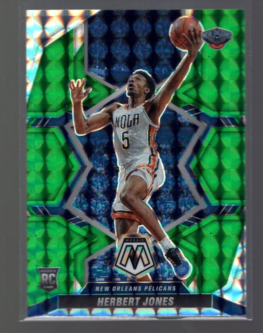 2021-22 Panini Mosaic Green #231 Herbert Jones RC