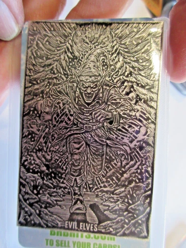 Black Hand Bullion 1/2 Oz Silver EVIL ELVES Nocturnal Noel .5 Oz .999