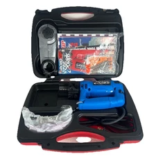 RotoZip Spiral Saw SCS01 Rotary Drywall Tool W/ Case & Extras TESTED WORKING EUC