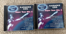 Lot of 2 American Idol Super Teens Karaoke CDG Discs
