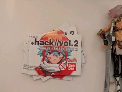 Anime .Hack Vol.2 Gashapon Figuren Set Bandai 2004