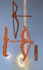 SPLINTER Vintage 1988 TMNT Figure BOW & ARROW WEAPON Replace Accessories Lot