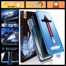 2 Pack iPhone 15 Privacy Glass Screen Protector 6.1" - Auto Dust-Elimination, Bu