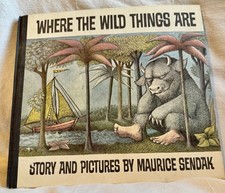 Where The Wild Things Are/Maurice Sendak Hardcover 1st Edition/1st 1963 No DJ