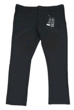 Kenneth Cole Men's Bottoms Golf Stretch UPF 50+ Wicking Black Pants Sz 42×30 NWT